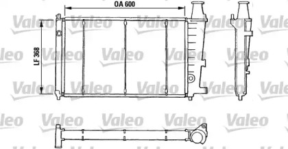 Теплообменник VALEO 810807