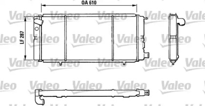 Теплообменник VALEO 810827