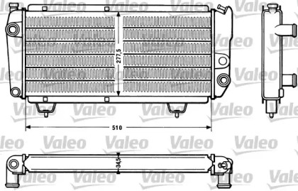 Теплообменник VALEO 810831