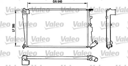 Теплообменник VALEO 810836