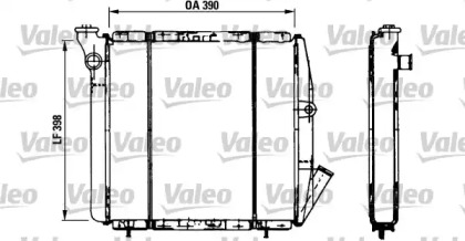 Теплообменник VALEO 810851