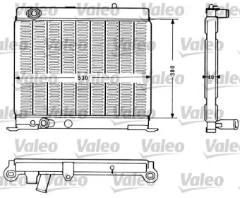 Теплообменник VALEO 810871