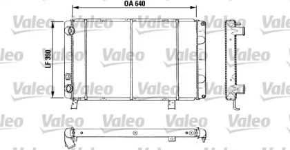 Теплообменник VALEO 810885