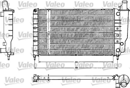 Теплообменник VALEO 810888