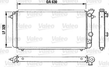 Теплообменник VALEO 810889