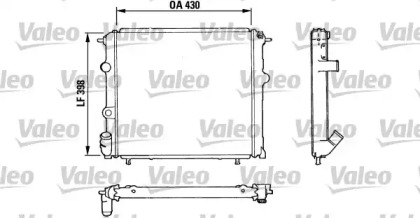 Теплообменник VALEO 810914