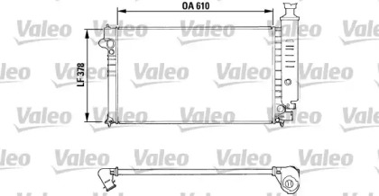 Теплообменник VALEO 810919