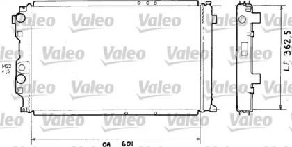 Теплообменник VALEO 810920