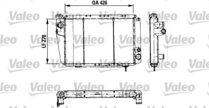 Теплообменник VALEO 810933