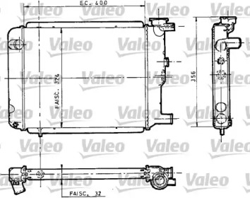 Теплообменник VALEO 810946