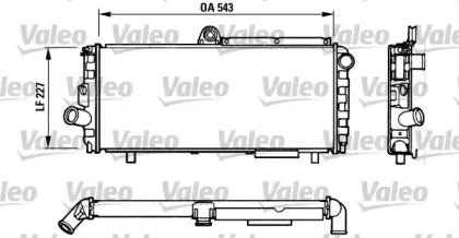 Теплообменник VALEO 810948