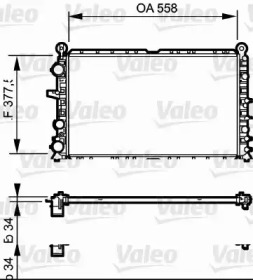 Теплообменник VALEO 810949