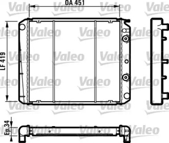 Теплообменник VALEO 810971