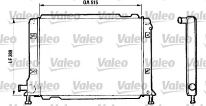 Теплообменник VALEO 810982