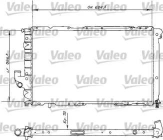 Теплообменник VALEO 810989