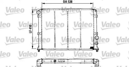 Теплообменник VALEO 810992