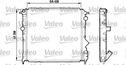 Теплообменник VALEO 810995