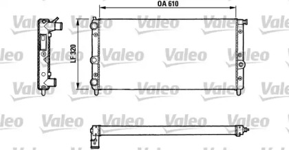 Теплообменник VALEO 811067