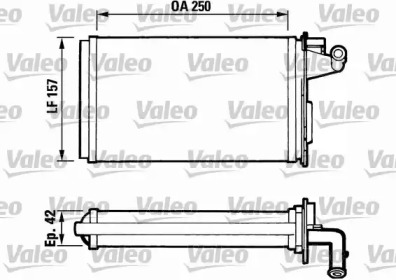 Теплообменник VALEO 811075