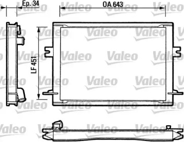 Теплообменник VALEO 811348