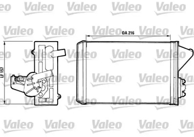 Теплообменник VALEO 811397