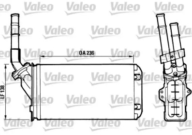 Теплообменник VALEO 812002