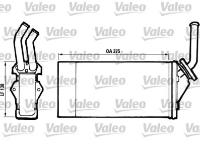 Теплообменник VALEO 812003