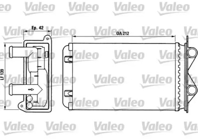 Теплообменник VALEO 812013