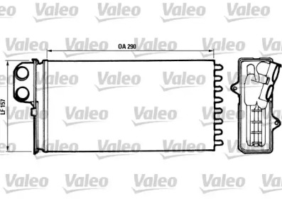 Теплообменник VALEO 812037