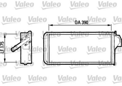 Теплообменник VALEO 812075