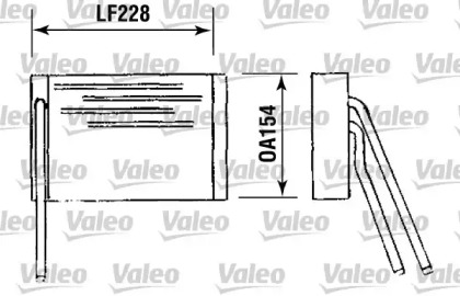 Теплообменник, отопление салона VALEO 812090