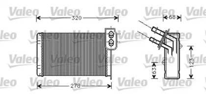 Теплообменник VALEO 812111