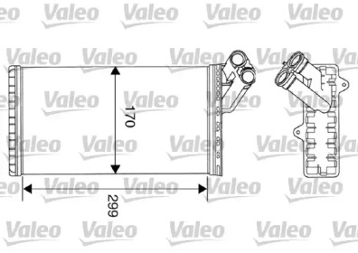 Теплообменник VALEO 812116