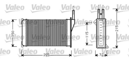 Теплообменник VALEO 812129