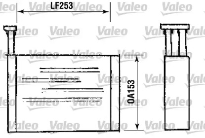 Теплообменник VALEO 812144