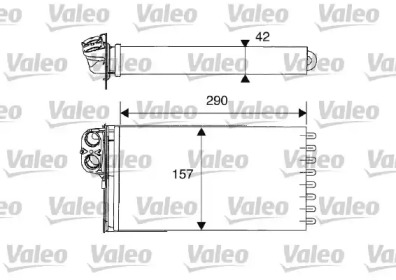 Теплообменник VALEO 812212