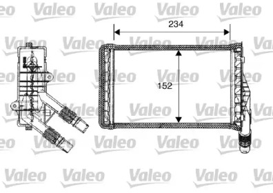 Теплообменник VALEO 812223