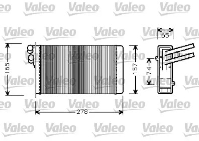 Теплообменник VALEO 812237