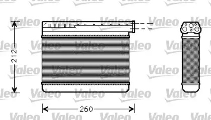 Теплообменник VALEO 812240