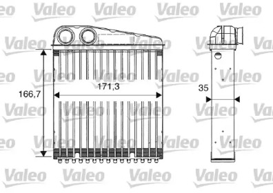 Теплообменник VALEO 812250