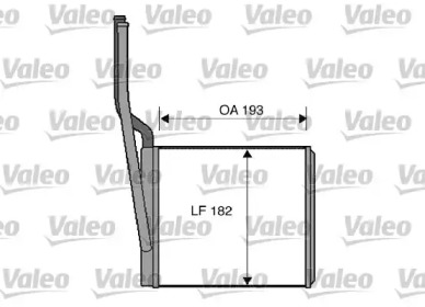 Теплообменник VALEO 812273