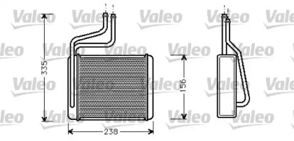 Теплообменник VALEO 812275