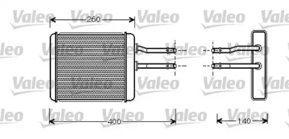 Теплообменник VALEO 812278