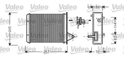 Теплообменник VALEO 812283