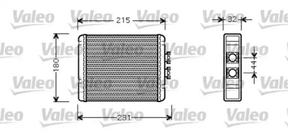 Теплообменник VALEO 812319