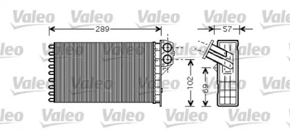 Теплообменник VALEO 812322