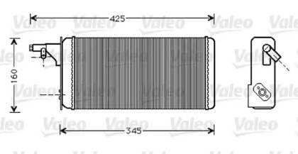 Теплообменник VALEO 812342