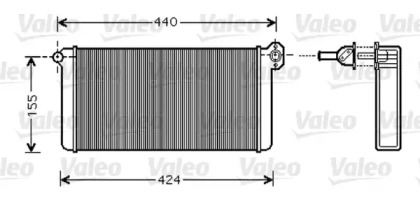 Теплообменник VALEO 812356