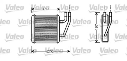 Теплообменник VALEO 812361