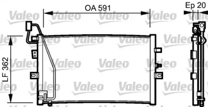 Конденсатор VALEO 814000